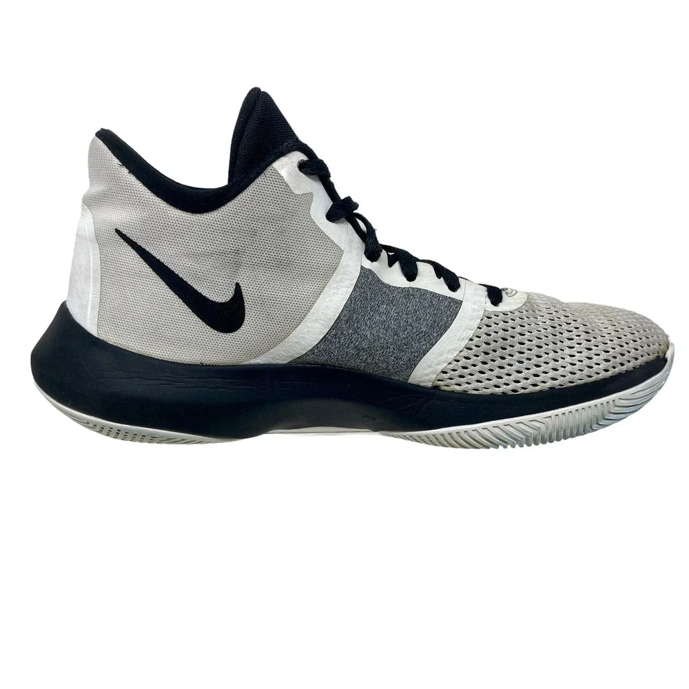 Nike Air Precision II Sneakers Men's 8 1/2‎ Black White 1,4,4,9:S-145